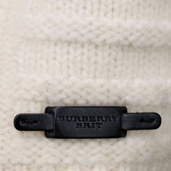 Burberry Brit Colour Block Grey and Cream Knit Tunic - Picture 7 of 13